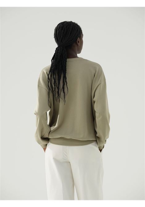 sweashirt woman khaki AURALEE | A25SP05CUKHAKI GRAY
